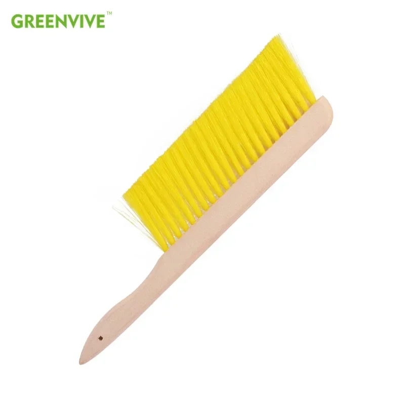 

Beekeeping Tools Wood Handle Bee Honey Brush Sweep Wasp Bee Sweep Three Rows Horse Hair Beehive Bee Brush Beekeeping Equipment