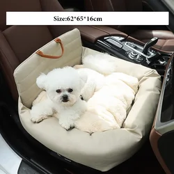 HOOPET Car Safety Seat Bed Pad Kennel Removable Travel Bag Washable Pet Dog Cat Car Seat Transport Cover Pet Supplies