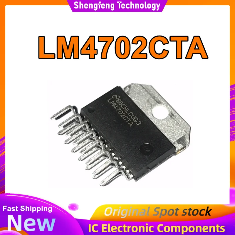 

LM4702CTA ZIP-15 LM4702 Микросхема усиления звука Новая на складе