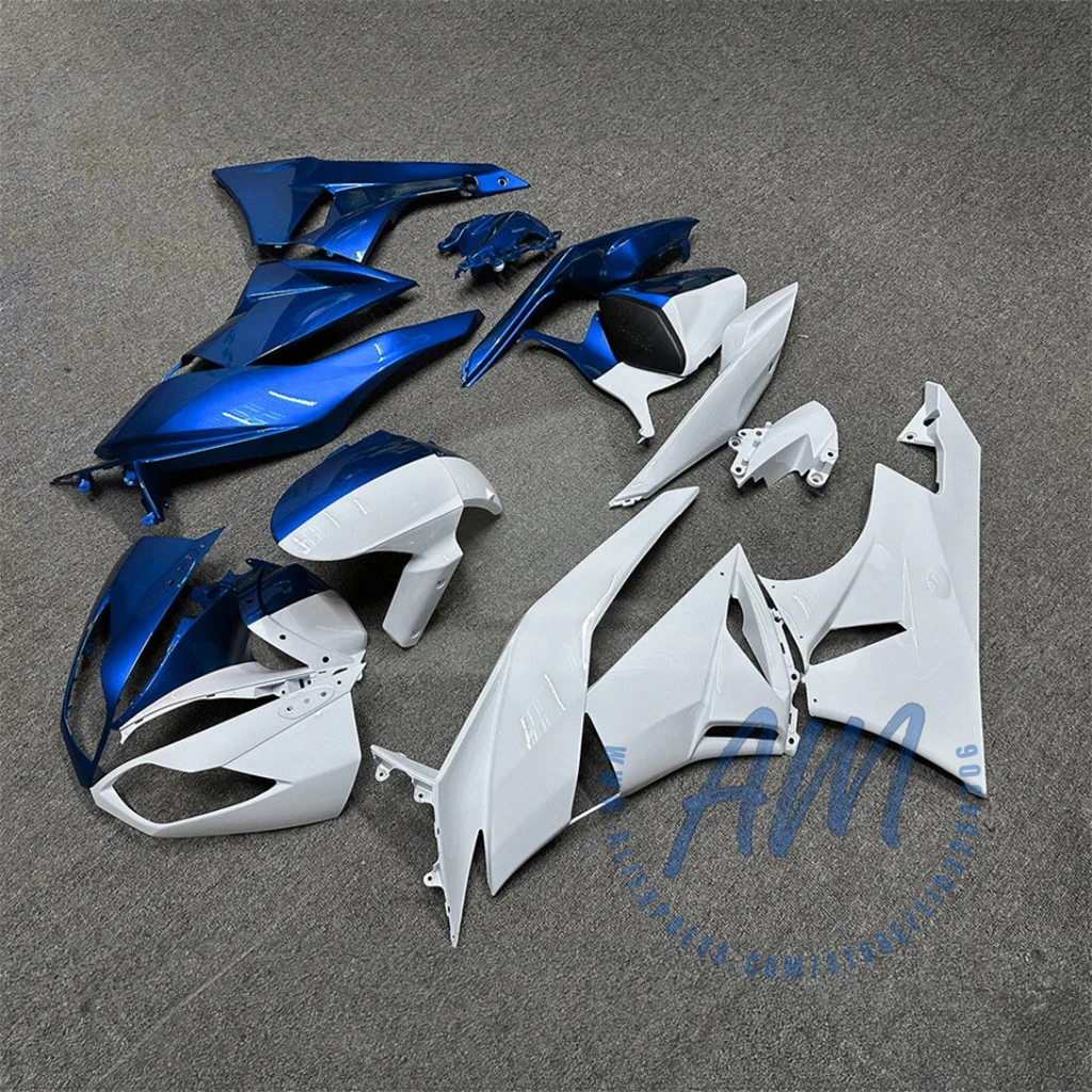 For KAWASAKI ZX 6R 2009-2012 Road Racing Fairing - 100% Fit Injection Molded ABS Plastic for Professional Body Rebuild