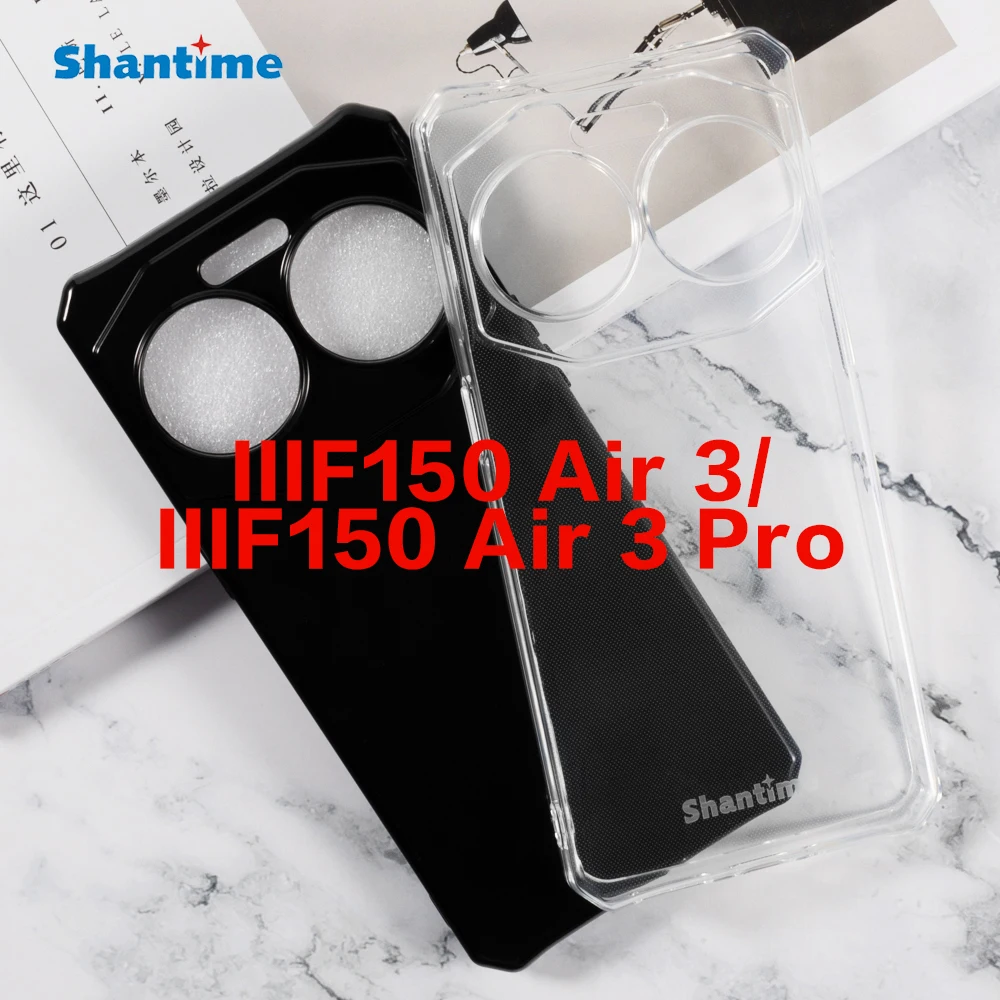 For IIIF150 Air 3 Gel Pudding Silicone Phone Protective Back Shell For IIIF150 Air 3 Pro Soft TPU Case