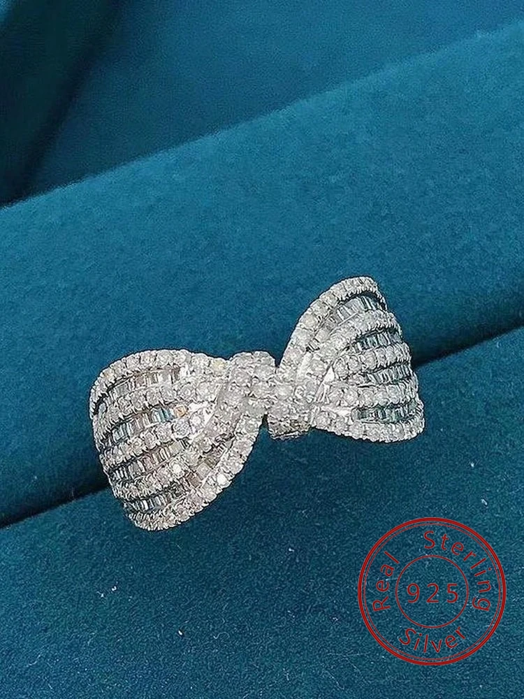 Wunderschöner, fortschrittlicher kleiner ovaler Stapel-Zirkon-Ring aus 925er-Sterlingsilber für Frauen, Verlobung, Hochzeit, luxuriöser, hochwertiger edler Schmuck