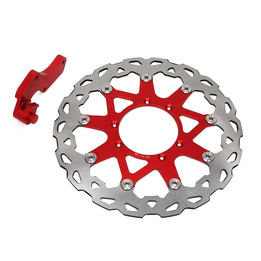 Motorcycle accessories For Honda CRF250X 250R 450R 450X CR R 250CC 04-08 320mm Floating Front Brake Disc Rotor Bracket