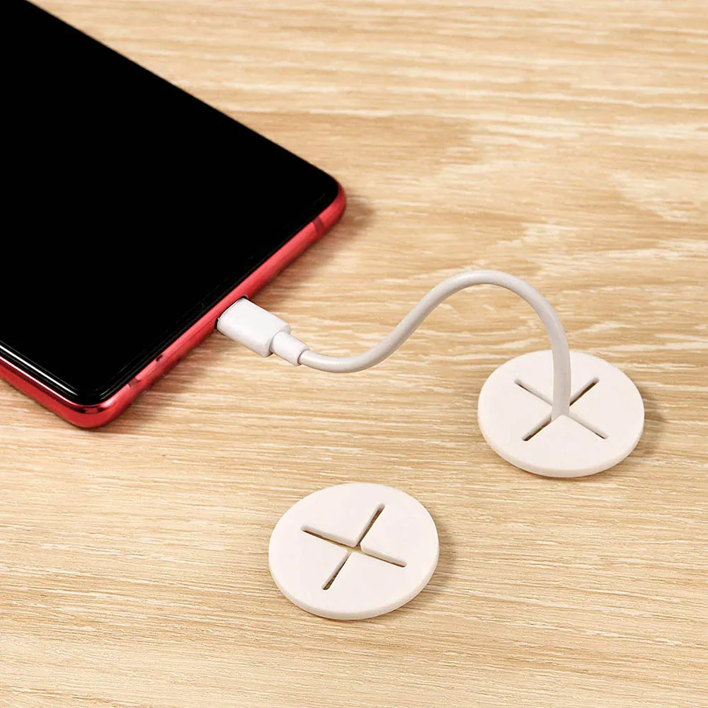 مرنة مكتب مكتب كابل الحبل سلك الحبل ثقب مكتب الحلقات الحلقات كابل