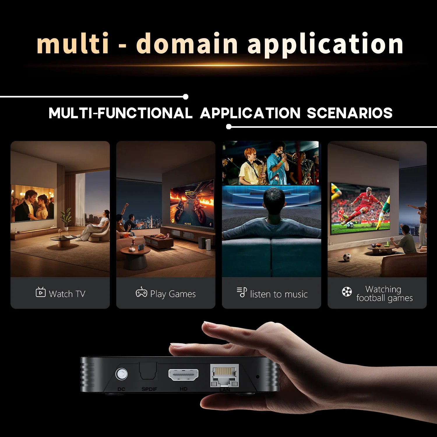 X88 Pro 14 RK3518 Original Android 14 TV Box Quad Core 4K LAN 100M Wifi6 BT 5.0 télécommande vocale lecteur multimédia décodeur