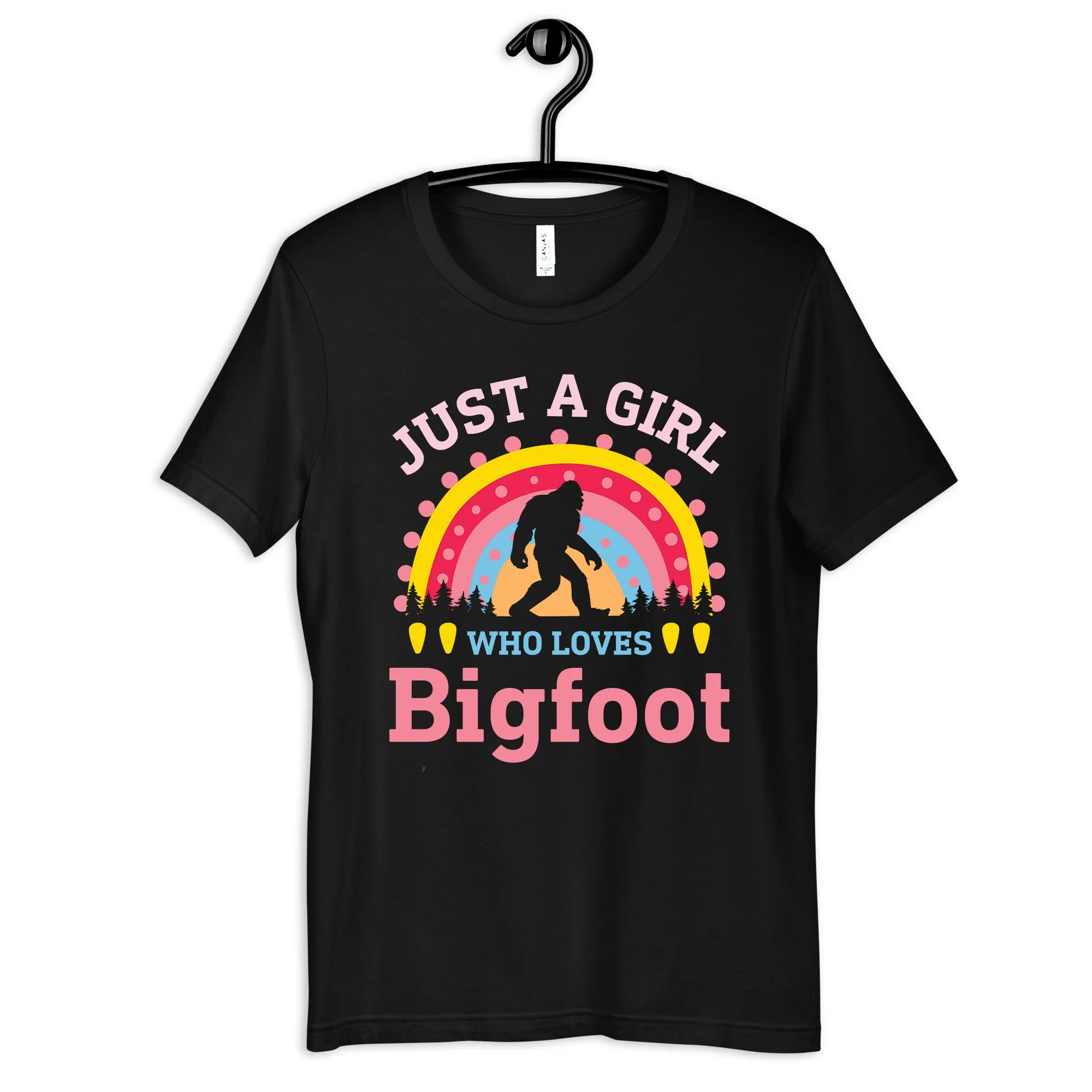 Just A Girl Who Loves BigfooT T Shirt Sasquatch Womens SweaT Kids Toddler Baby Clothing