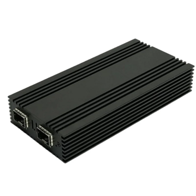 Ingenious-Dual Port USB4.0 10G SFP + بطاقة الشبكة I82588ES لـ Thunderbolt 5/4/3 2 Port 10GBASE-T محول الألياف البصرية