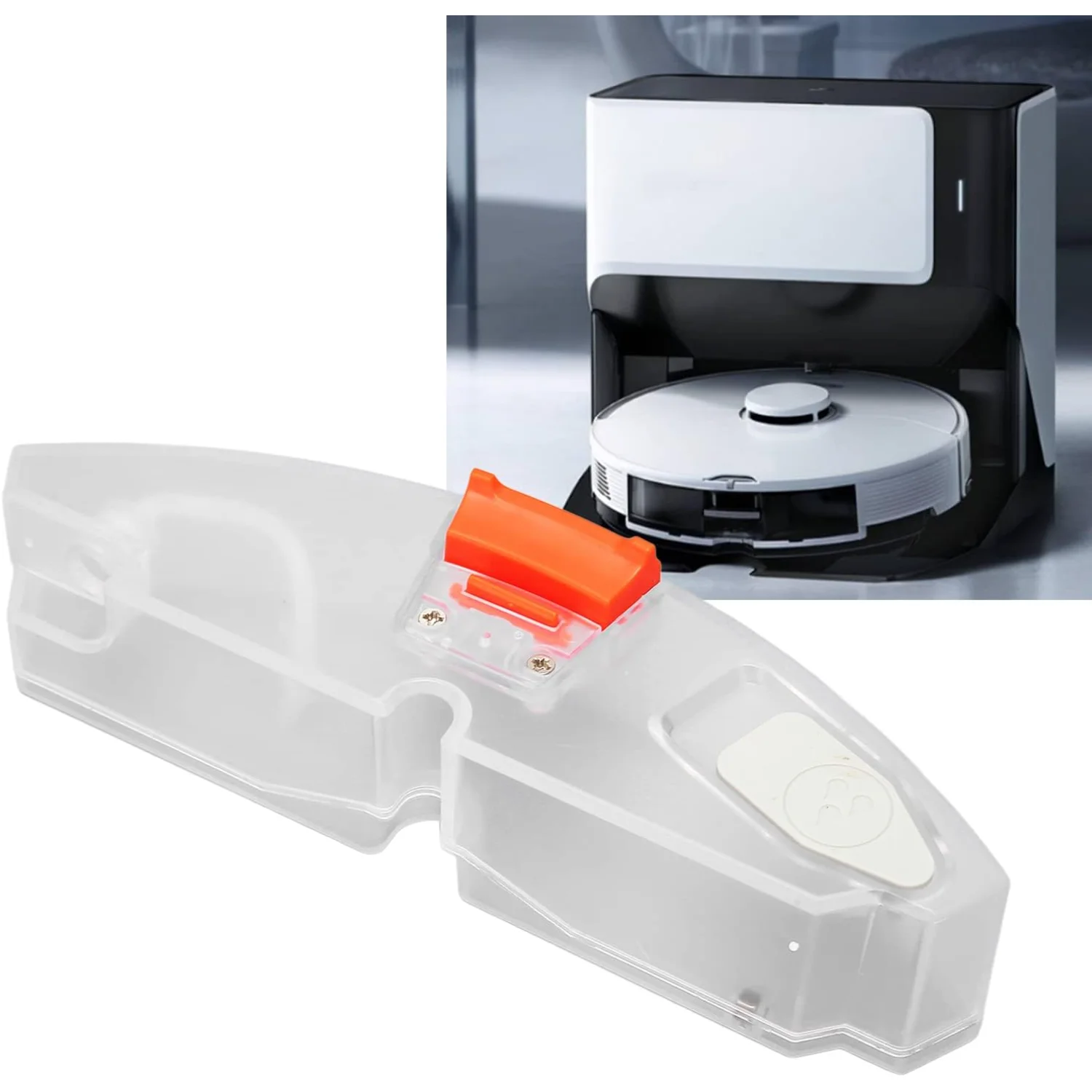 Água de substituição para acessórios de aspirador de pó S7 T7S T7S PLUS G10, 8,3x2,3x1,8 pol.