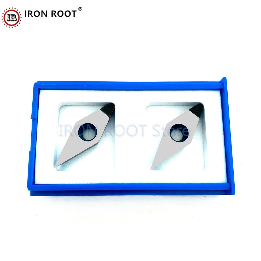 2pcs VCGW 160402 160404 160408 160412 PCD Diamond  insert CNC Turning Tool For SVVCN Tool Holder