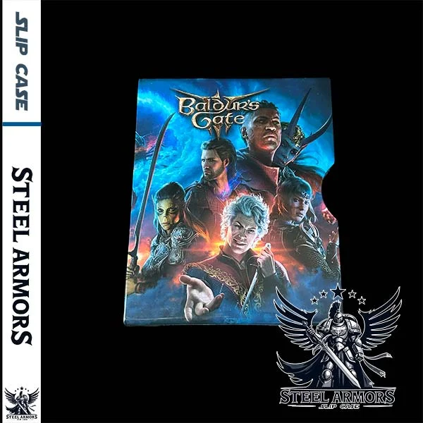 

Baldur's Gate 3 D&D Limited Edition Slip Case SteelArmors (Customization,Steel case,Game CD not included)