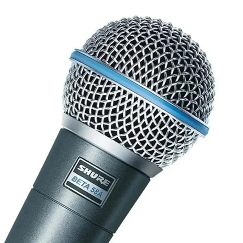 SHURE Beta 58A Dynamic Microphone Professional Wired Vocal Microphone For Singing Stage Karaoke Studio Computer Gaming