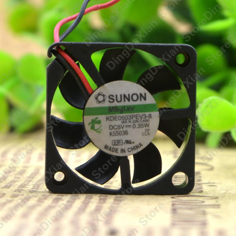 

1 шт. SUNON KDE0503PEV3-8 | 5В 0.35Вт | 3 см | Магнитный левитирующий бесшумный тонкий вентилятор
