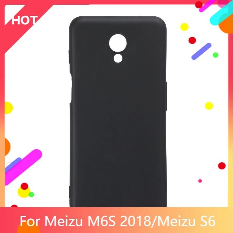 M6S 2018 Case Matte Soft Silicone TPU Back Cover For Meizu S6 Phone Case Slim shockproof