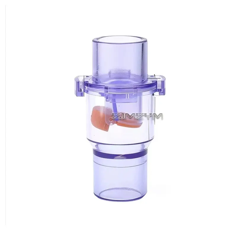 Air Conditioner Condensate Check Valve, DN25/DN32 Transparent PC One Way Valve for Wall Mounted Central Air Conditioner