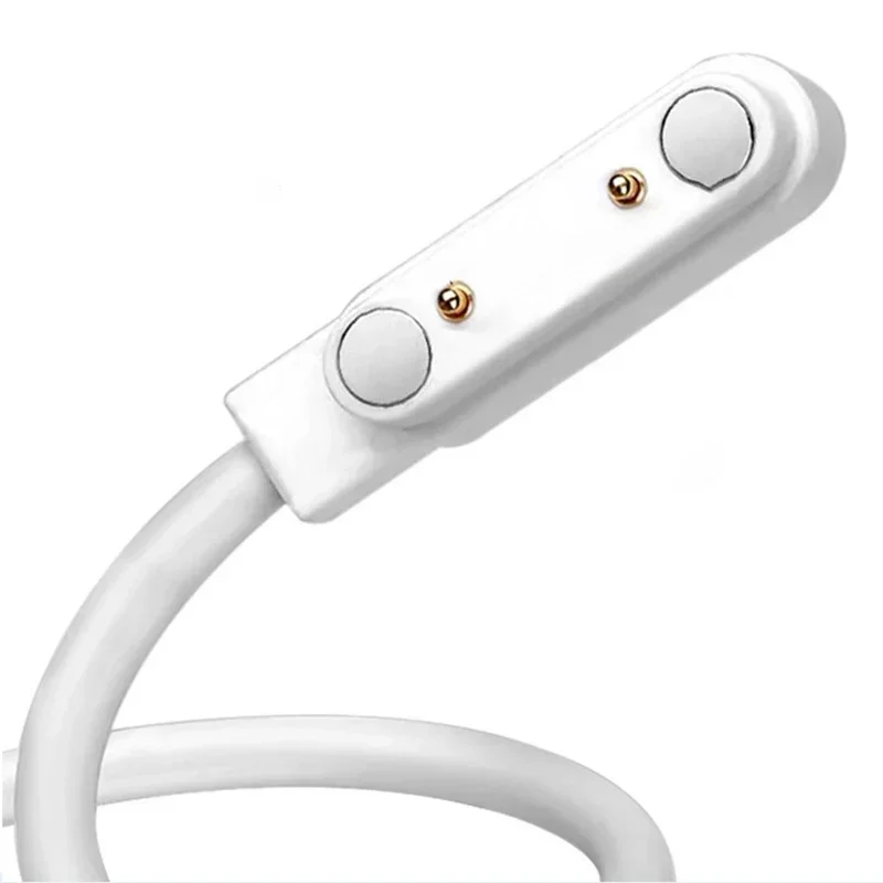 Adaptador de cargador de muelle para reloj inteligente Q12 para niños, Cable de carga USB, 2 pines, 4 pines, piezas de accesorios de Cable de carga de energía