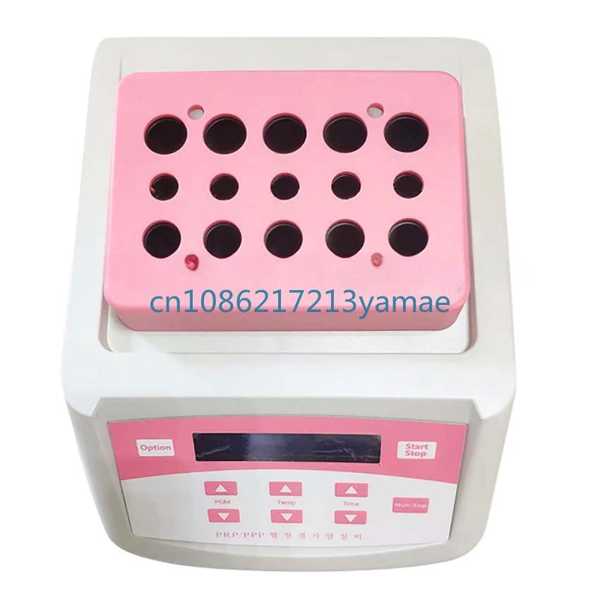 150W Face Filling Plasma Gel Machine for PRP PPP Gel Biofiller Treatment for2.5/5/10ml Syringe Beauty Plasma Gel Heating Machine