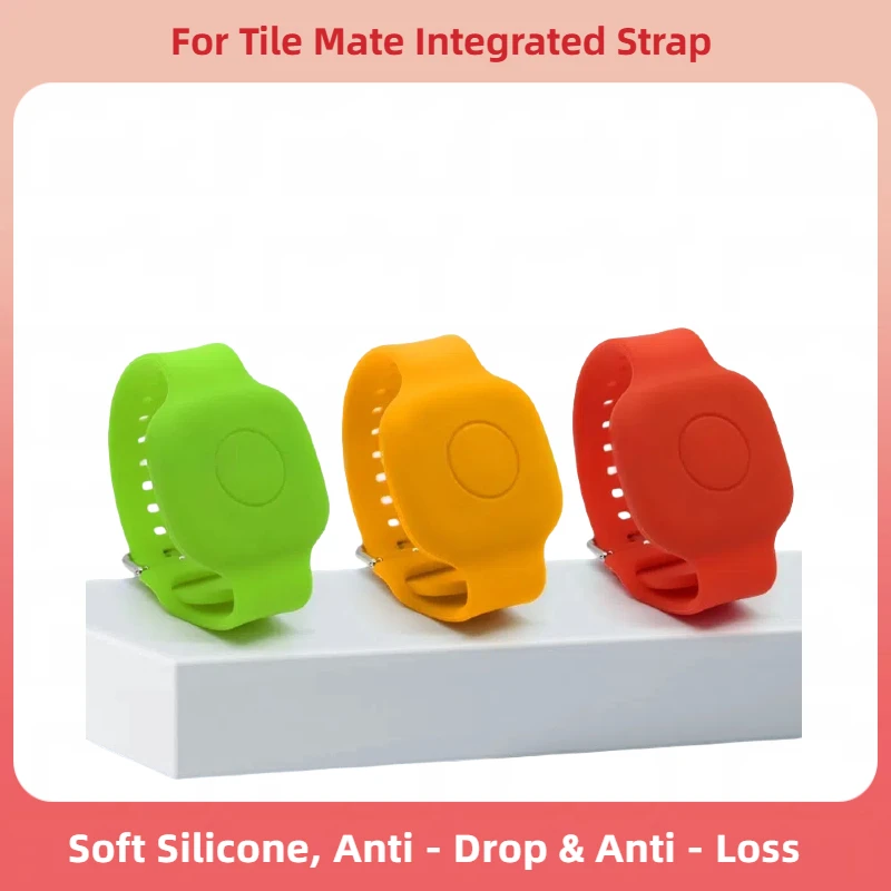 

Waterproof Silicone Case for Apple Pet Tracker & Tile Mate - Adjustable Strap Ideal Protecting Your Valuables While on the Go