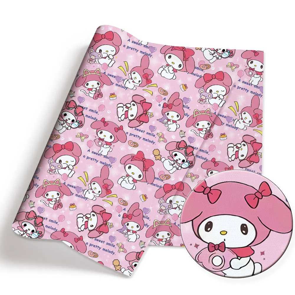 Hello Kitty 140x50CM Cartoon cotton fabric Patchwork Tissue Kid Home Textile Sewing Doll Dress Curtain Polyester cotton Fabric - Image 4
