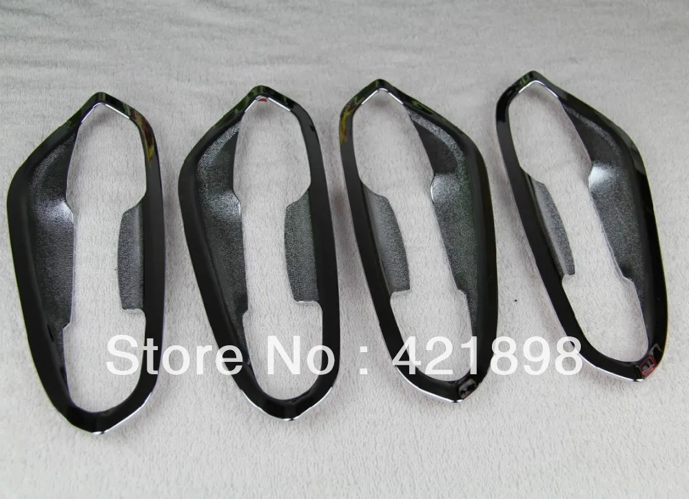 

For Ford Mondeo Fusion 2013 2014 2015 ABS Chrome Door Bowl Trim Car Accessories Stickers W4