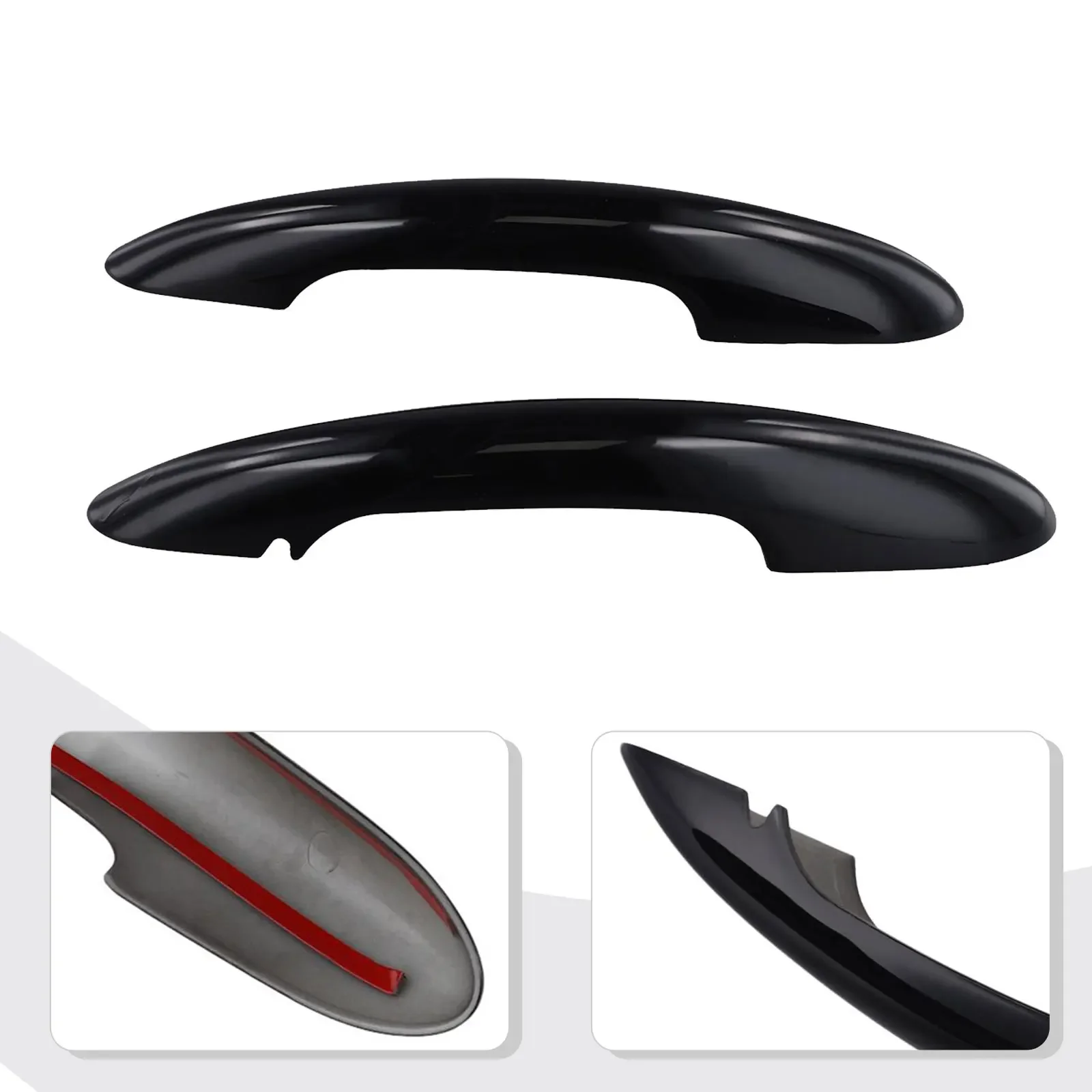 Glossy Black Door Handle Cover Trim For MINI For Cooper F54 F55 F56 F57 F60 Door Handle Replacement Car Exterior Accessories