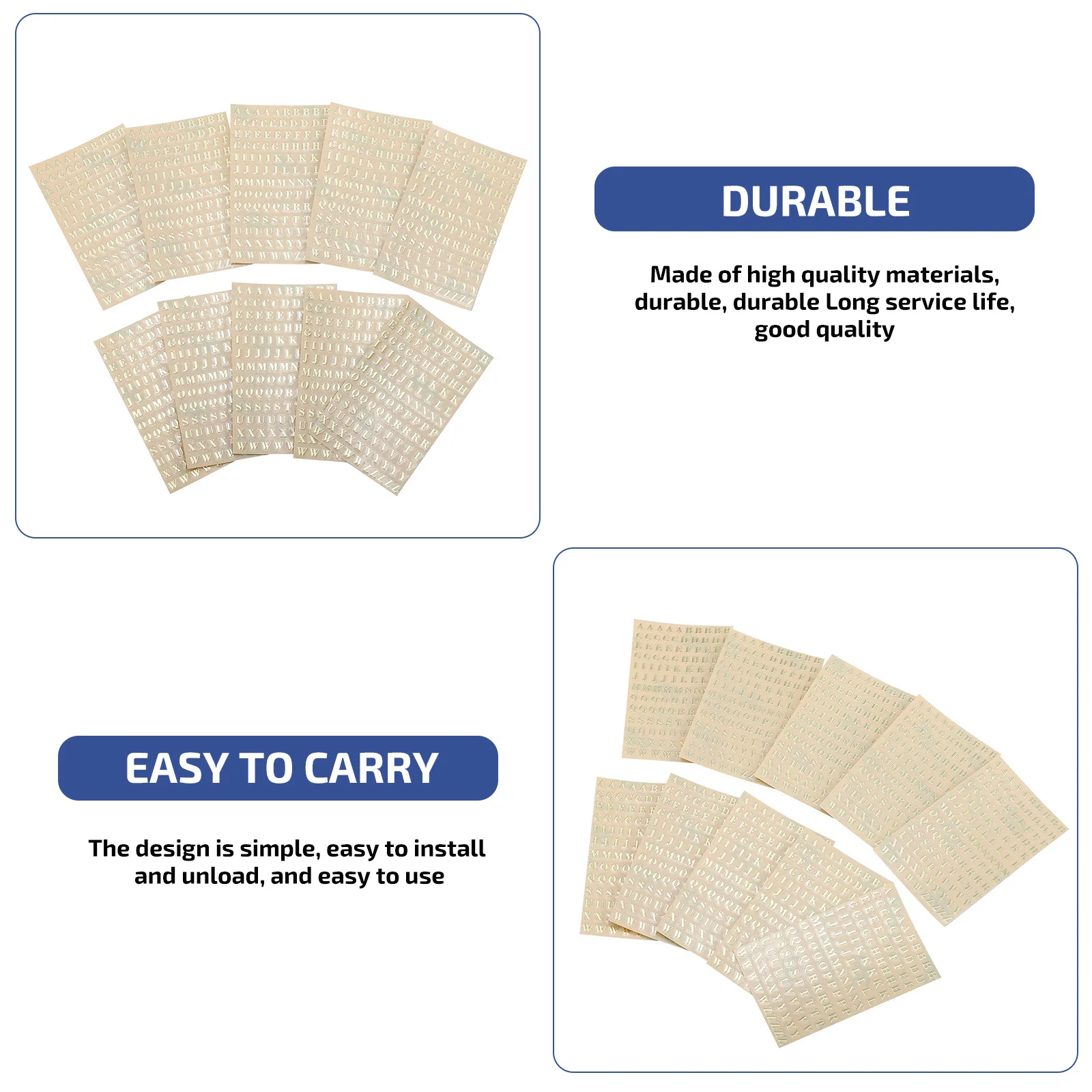 

10Pcs Perfume Bottle Labels Golden Letter Stickers for Essential Oil Containers Adhesive Label Tags Easy Bottle Identification