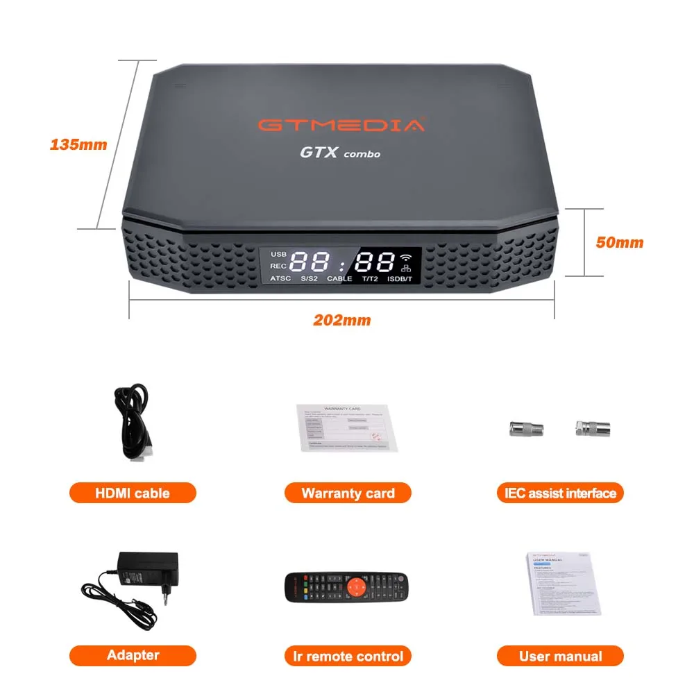 Ban Đầu GTMEDIA G2 PLUS Android 11 TV BOX,4K UHD Amlogic 905W2 Core 2GB 16GB 2.4G WIFI Truyền Thông Người Chơi GTplayer Set Top Box