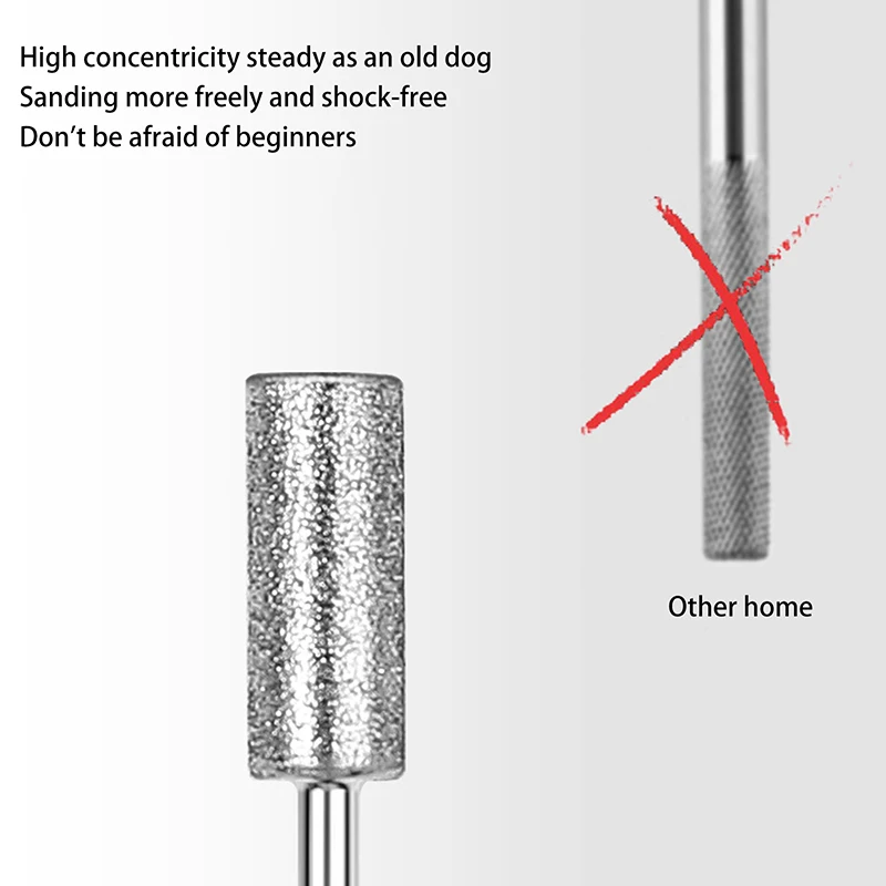 Ponceuse à ongles électrique en diamant, 1 pièce, tête de machine pour manucure