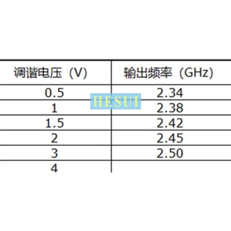 2.4GHz  RF Microwave voltage controlled oscillator, VCO, sweep signal source, signal generator Module