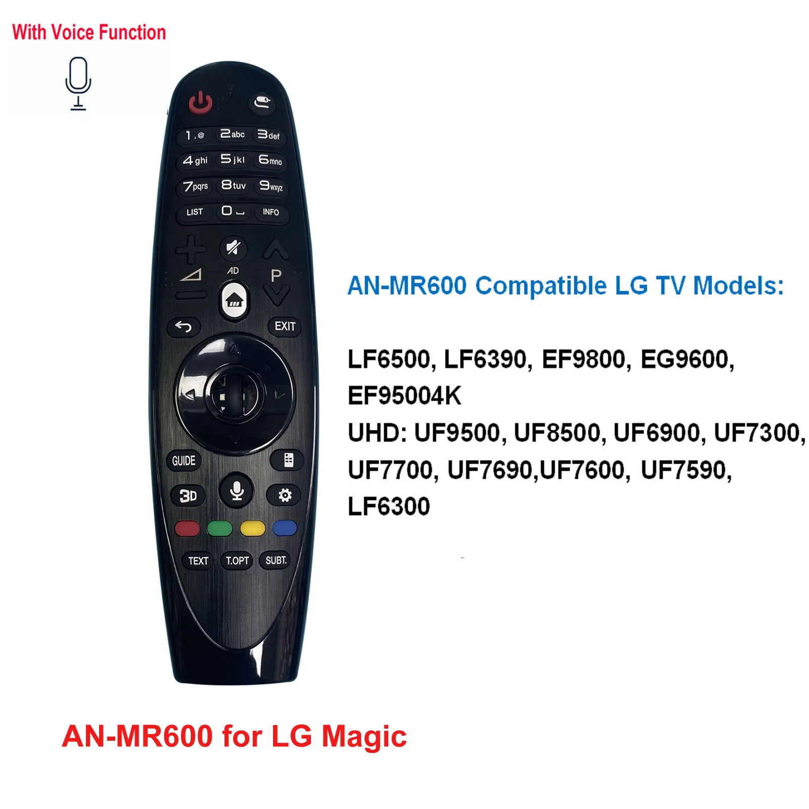 Voice Magic TV Remote Control AN-MR18BA AN-MR19BA MR20GA AN-MR600 AN-MR650A for L Smart TV New Remote Control