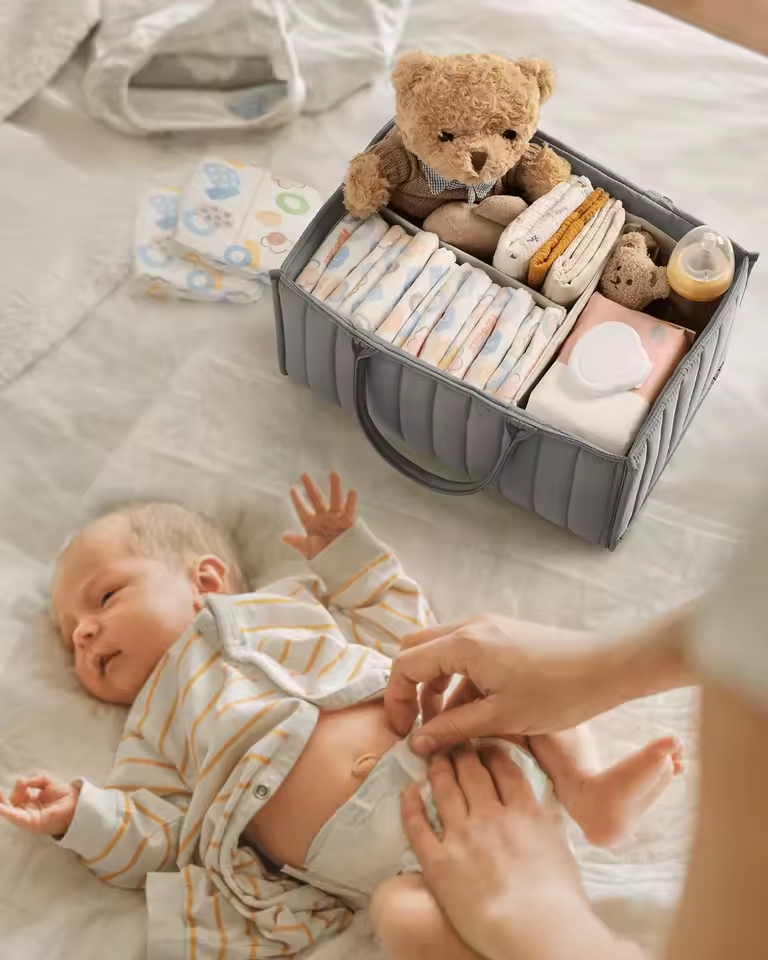 기저귀 정리함 활용 예시