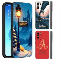 Cartoon Magic P-Pott Black Phone Case For Xiaomi POCO X3 NFC X4 GT F5 F6 F7 Ultra M3 M4 M6 M7 X5 X7 Pro C40 C65 F4 M5 5G Cover