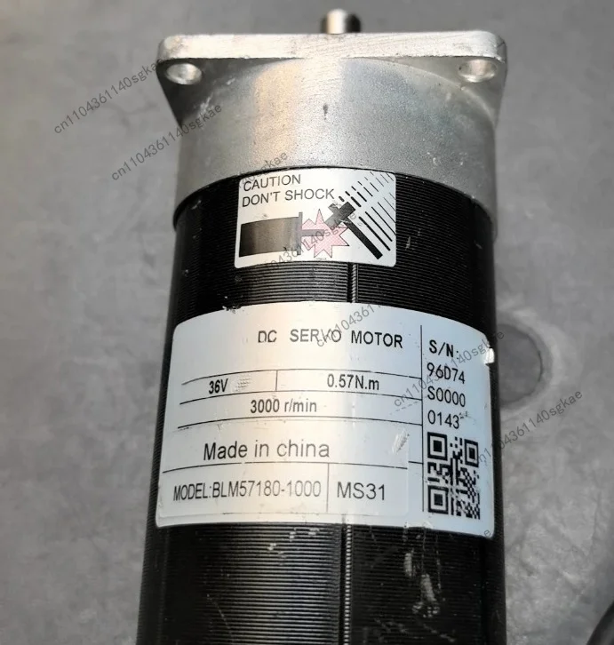 180w dc servo motor blm57180-1000, 3-phase 57 stepper closed-loop motor - actual product photos