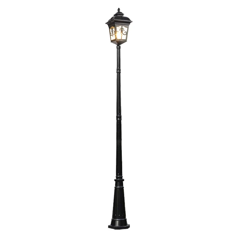 Outdoor Street Lamp Waterproof  European Garden Villa New Rural High Pole Lamp ≈2.6M