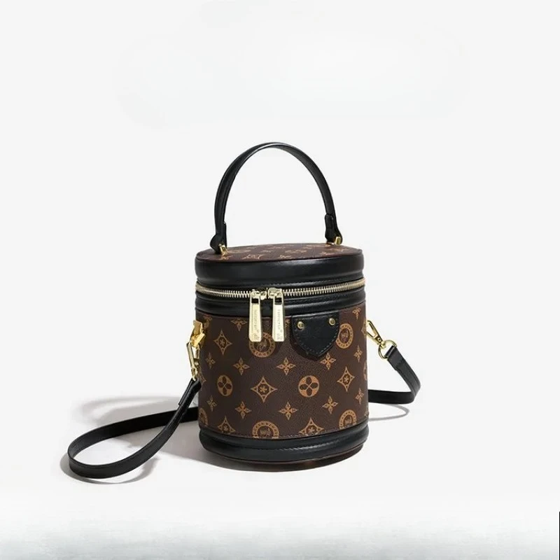 

Изысканная сумка-цилиндр из нержавеющей стали 2025 года, элегантная женская трансформируемая сумка через плечо и сумка через плечо, шикарная сумка «день-ночь»