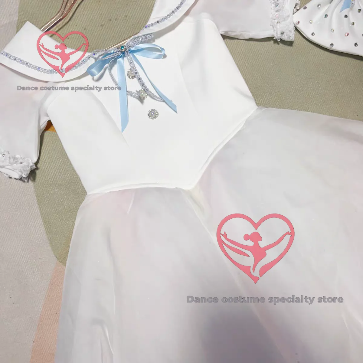 Graduation Gala Clara Ballet Performance Dress, Competition Costume, Tulle Dress, Stage Wear, Professionally Custom-Made by PDE