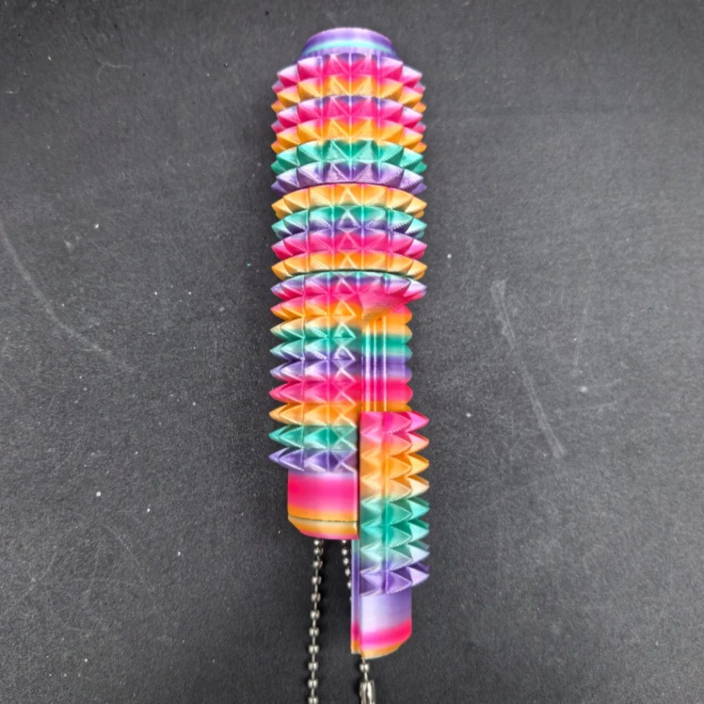 Cartão de impulso magnético brinquedos fidget mini garra rotativa vara de descompressão ponta do dedo rolo girador edc alívio do estresse brinquedo sensorial