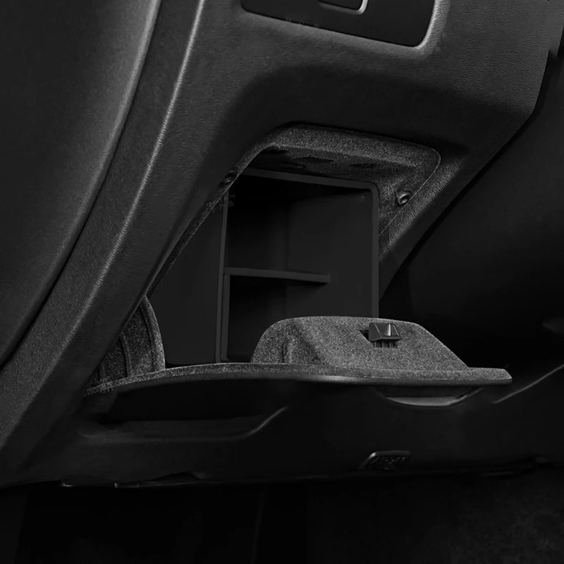 Silicone Car Central Console Main Driving Position Lower Organizer Storage Box for Volvo XC90 S90 V90 Car Accessory