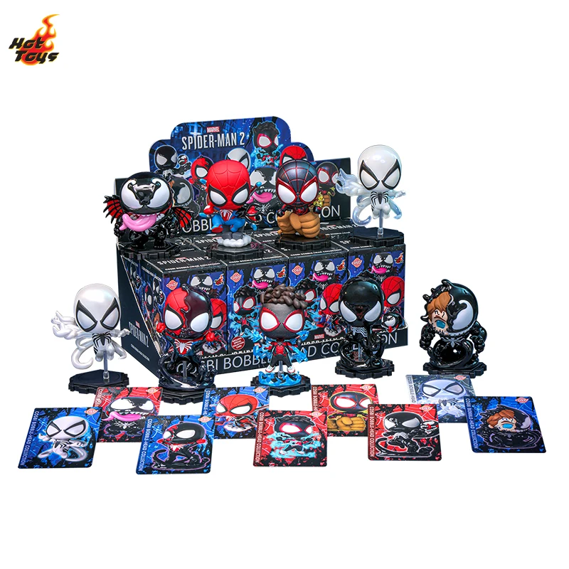 Hot Toys Marvel Avengers Spider-Man 2 Spider-Man Venom COSBI Blind Box Surprise Box Gift Guess Package Blind Bag