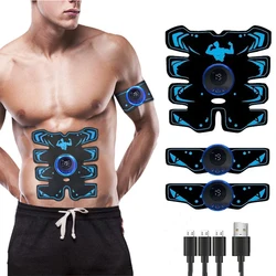 USB Rechargeable Abdominal Muscle Patch Intelligent Abdominal Muscle Patch Exercise Shaping Aid Tool Legs and Arms Massage