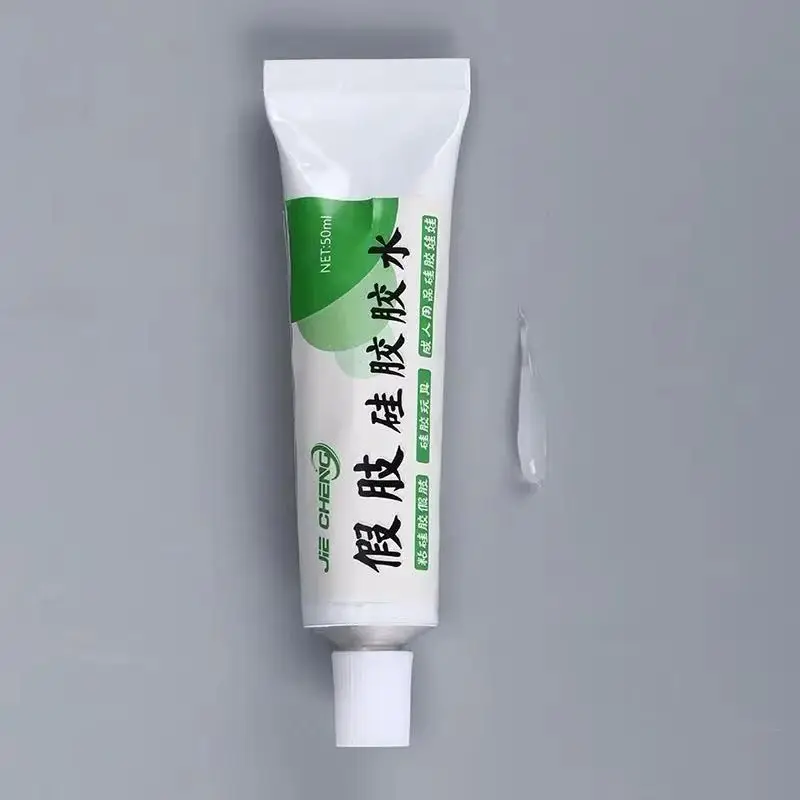 50 мл водонепроницаемый промышленный силиконовый клей силиконовая кукла искусственная кожа герметизирующий клей быстросохнущий полупрозрачный клей