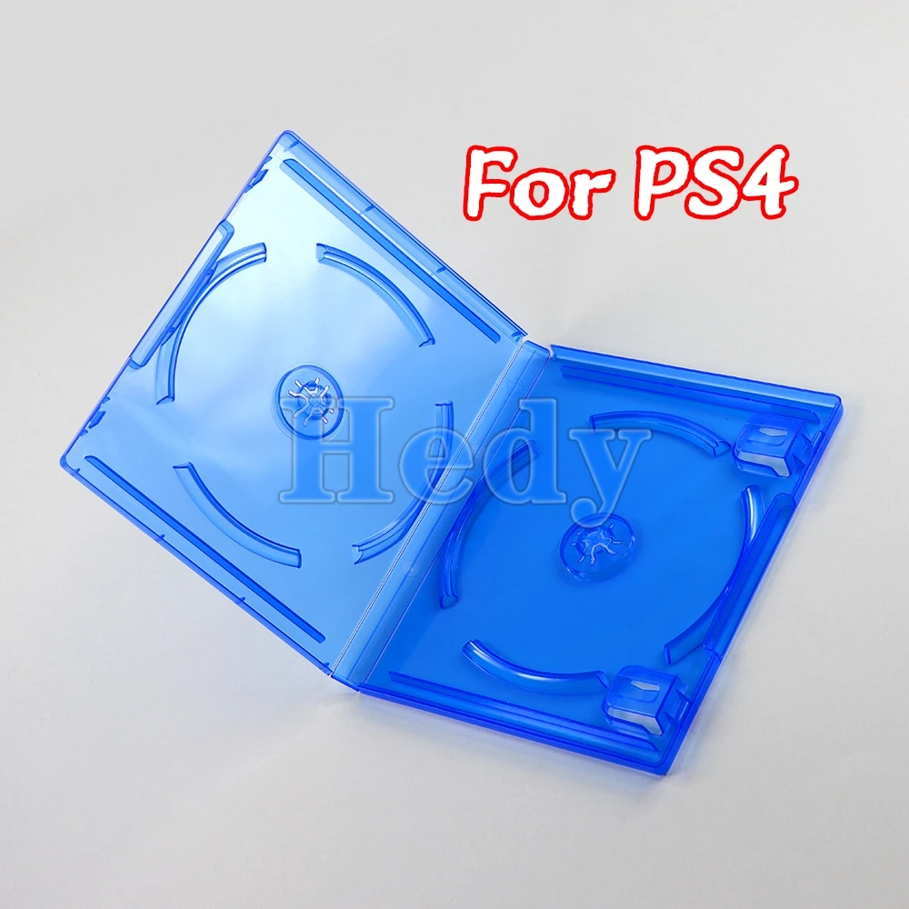 10PCS Replacement CD Case For PS4 Game Double Disc Spare Blue Game Blu-Ray Box