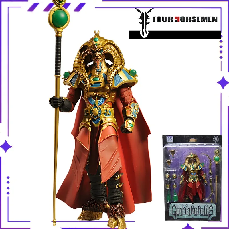 

Four Horsemen Studios Genuine Gothitropolis Series Scarab, The Lord of The Undead, A Finished Movable Model Toy Collection
