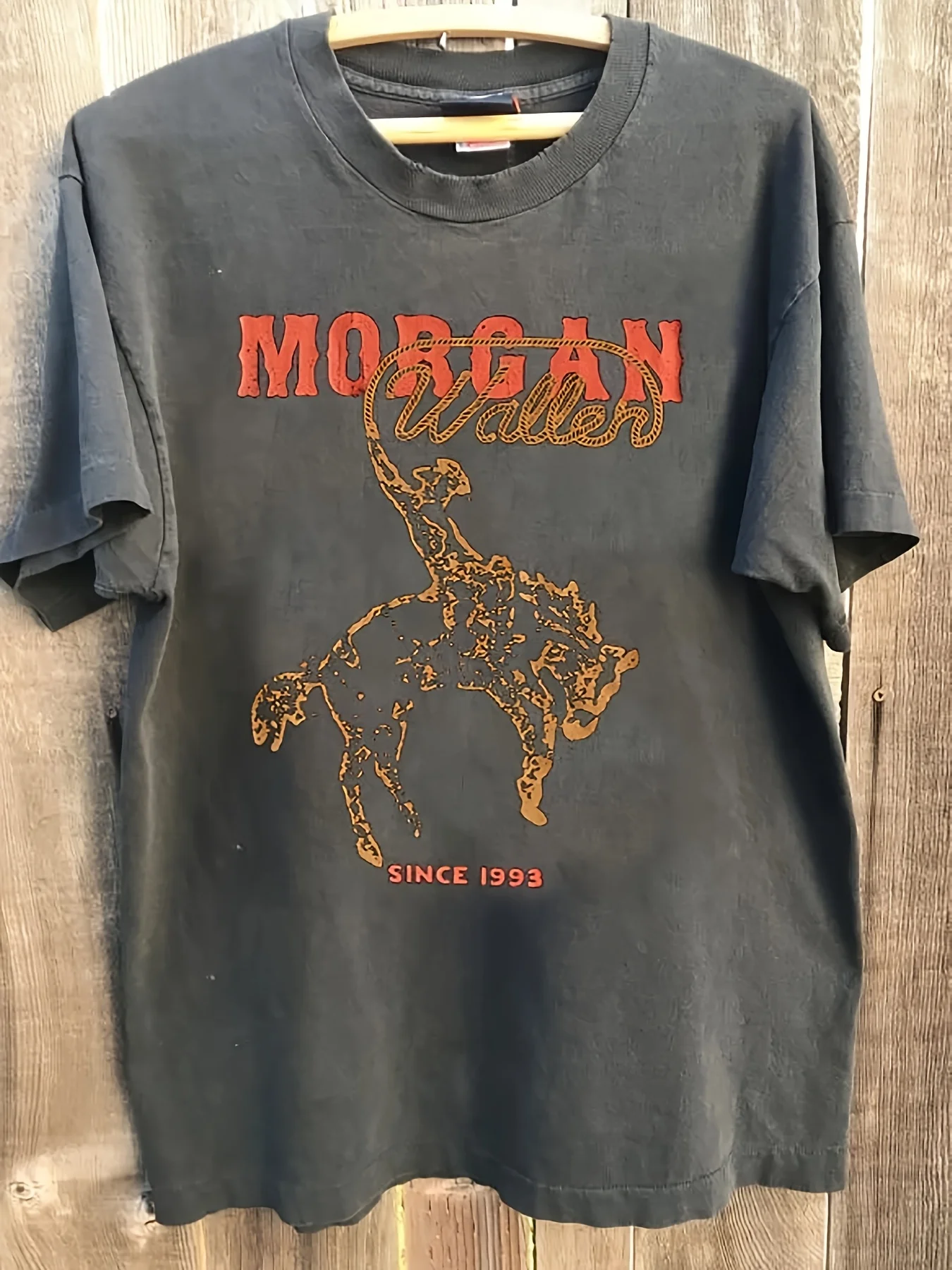 Summer Women's Morgan W. Allen Print T-shirt Unisex Cotton and Breathable Short Sleeve Streetwear Oversized Loose Casual