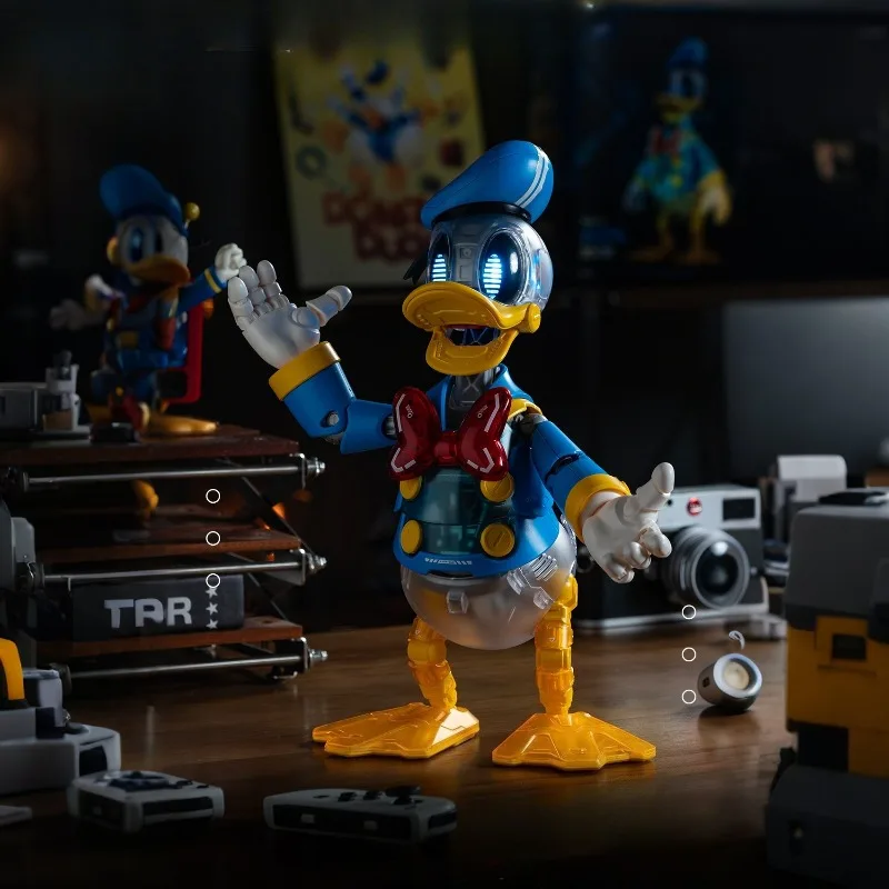 sculpture-de-donald-duck-disney-30cm-modele-3d-poupees-de-construction-jouet-d'assemblage-decor-de-dessin-anime-cadeau-d'anniversaire