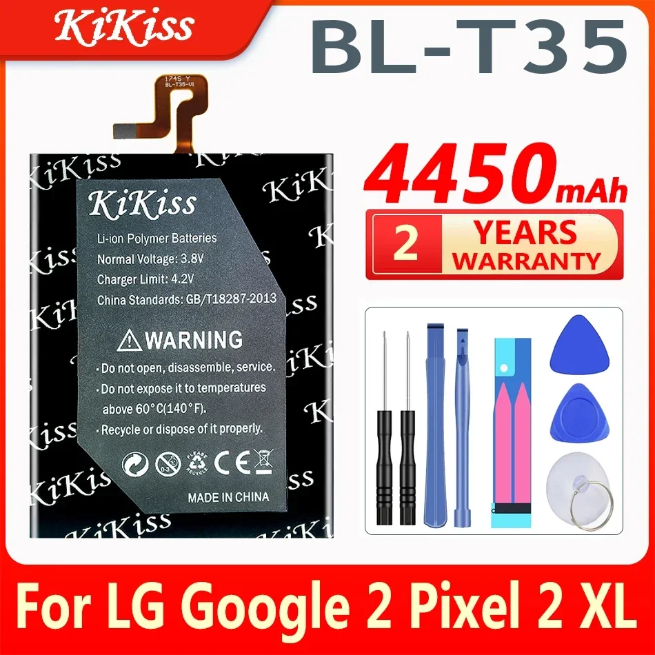 BL-T35 4450mAh Replacement Battery For LG Google2 Google 2 Pixel 2 XL Pixel2 Pixel2XL BL T35 BLT35 Mobile phone Batteries