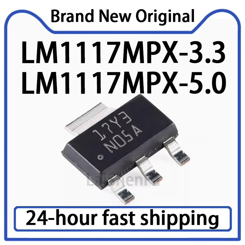 10PCS LM1117MPX-3.3 LM1117MPX-5.0 Package SOT-223 Linear Regulator Chip in Stock