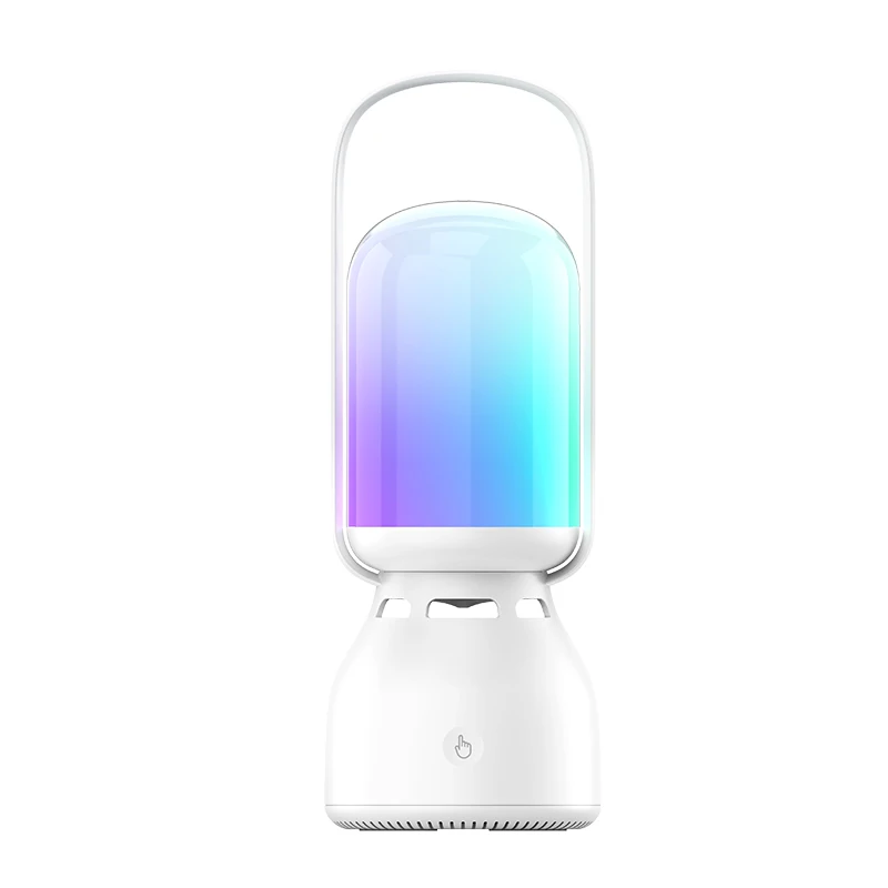 Outdoor camping light, Bluetooth speaker, color ambient light, emergency light, 1800mAh battery, white/warm/cool color light