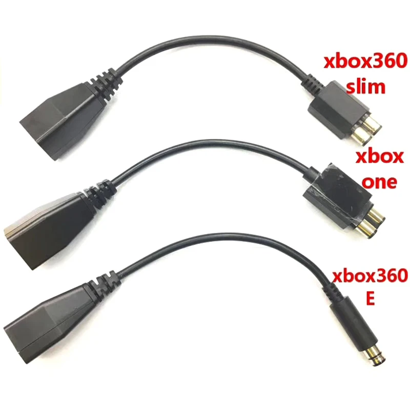 1PC DIY Accessories For Microsoft Xbox 360 To Xbox Slim/One/E AC Power Adapter Cable Converter Transfer Cable Cord