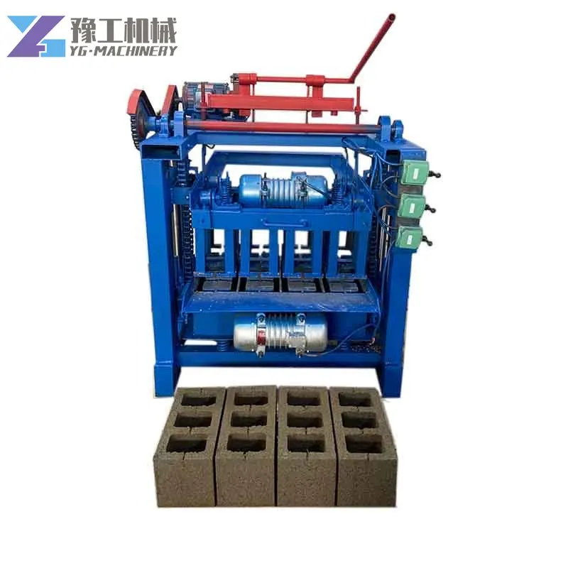 

YG Semi Automatic Concrete Cement Block Maker Machine Price Automatic Hollow Brick Making Machinery