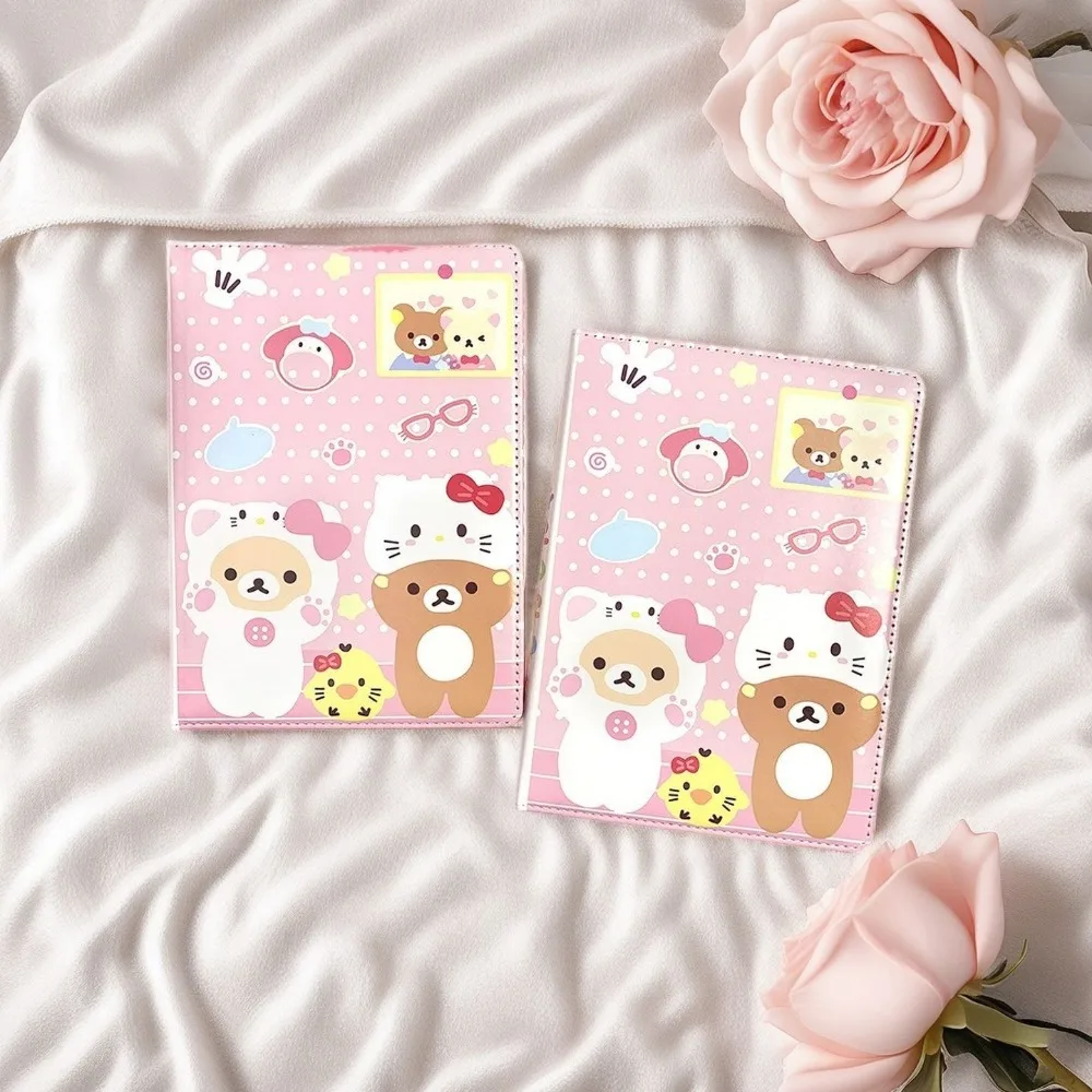 Rilakkuma B6 Planner Book with Colorful Pages Practical Schedule Notebook Portable Notepad for Student Study and Work Record Toy